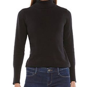 Black turtle neck